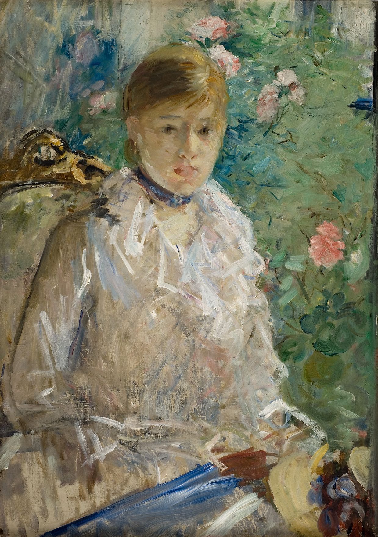 Berthe Morisot Jeune femme assise devant la fenêtre
